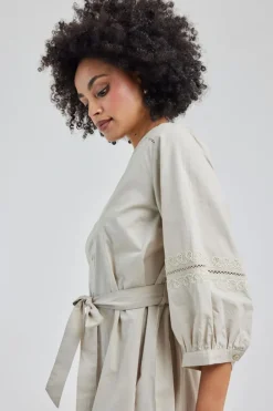 DiDi Tunic Vecci in Feather grey- Jurken & Tunieken