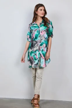 DiDi Tuniek Jolie in Dreamscape print- Jurken & Tunieken